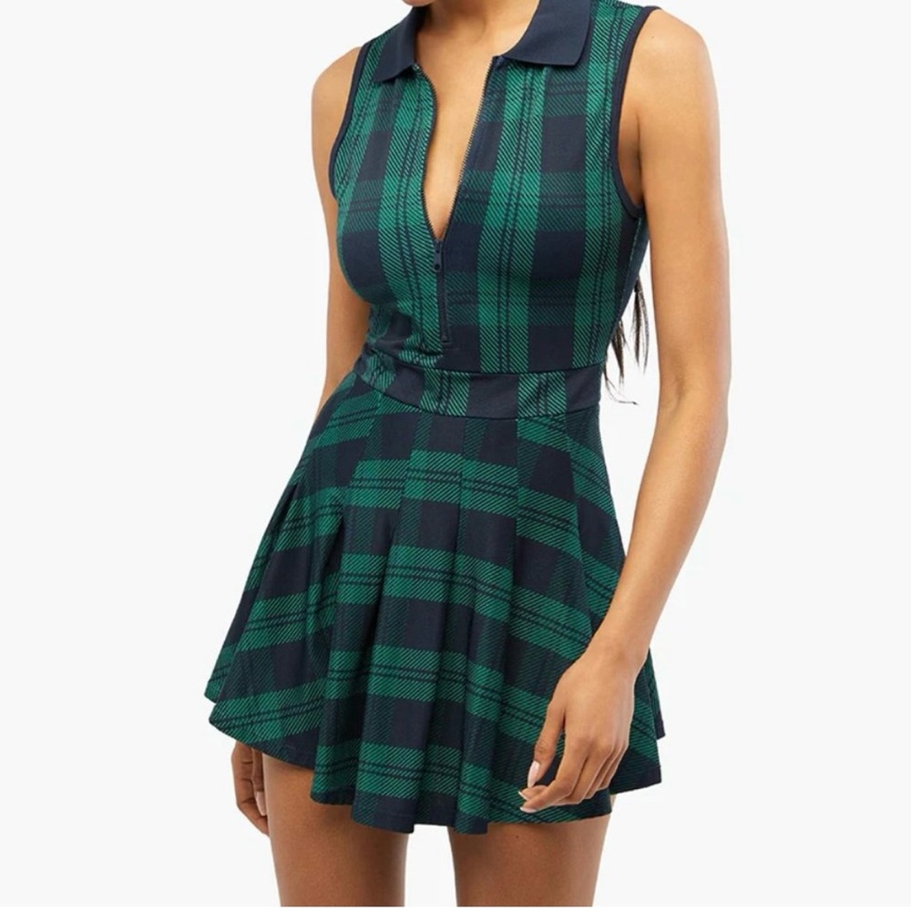 WeWoreWhat plaid tennis dress